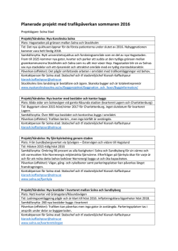 Planerade störningar Solna stad (PDF-fil, 228 kb)