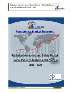 Radiation Monitoring and Safety Market : Global Industry Analysis and Forecast 2016 - 2024