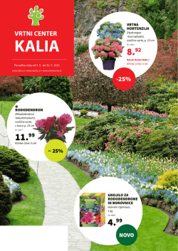 25% - Vrtni center Kalia