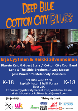 Deep Blue Cotton City-blues
