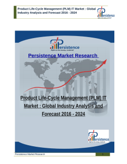 Product Life-Cycle Management (PLM) IT Market : Global Industry Analysis and Forecast 2016 - 2024