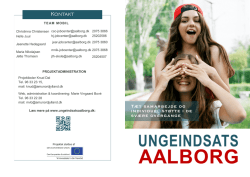 Kontakt - Ungeindsats Aalborg