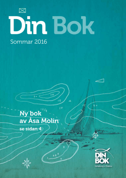 Ny bok av Åsa Molin
