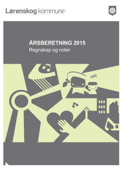 årsberetning 2015 - Lørenskog kommune