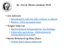 • Jon Johnsen • Torgeir Gilje Lid • Bente Birkeland og May Olsen