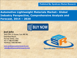 Automotive Lightweight Materials Market