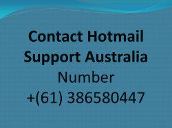 Hotmail Helpline Support Number +(61) 386580447