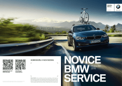 pomlad 2016 - Pooblaščeni BMW servis Makoma