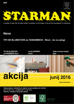 junij 2016 - Starman doo