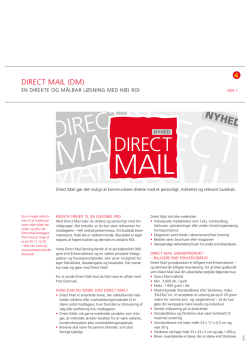 direct mail - Post Danmark
