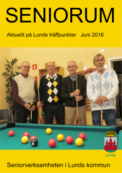 Programbladet Seniorum juni