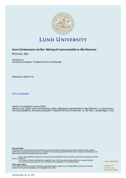 681 OCR  - Lund University Publications