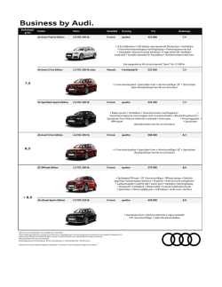Audi Business Edition