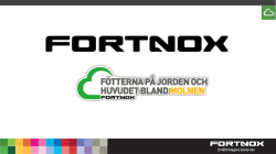 Fortnox presentation