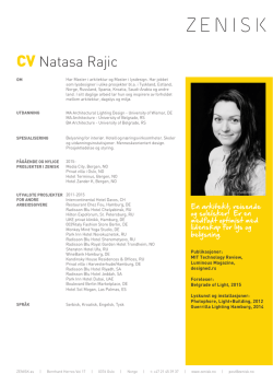 CV Natasa Rajic