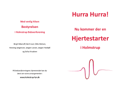 Hjertestarter - Holmstrup-Fyn