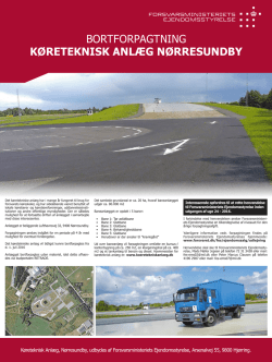 KTA 114421-01_Forsvaret - Køreteknisk Anlæg Nørresundby
