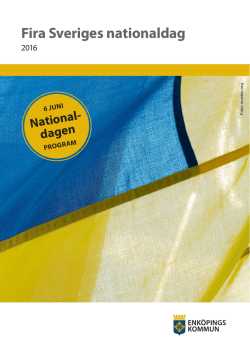 Fira Sveriges nationaldag