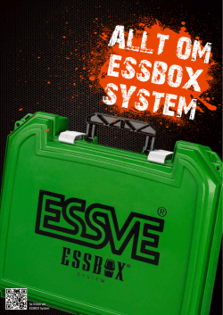Se filmen om ESSBOX System