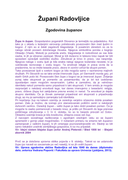 Knjiga župani Radovljice - DAR