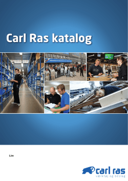 Velkommen til dit Carl Ras katalog