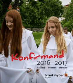 Konfirmand - Svenska kyrkan