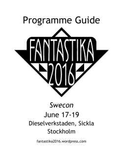 Here is the Programme Guide as pdf