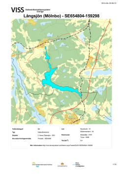 Långsjön (Mölnbo) - Sjö - VISS - VattenInformationsSystem för Sverige