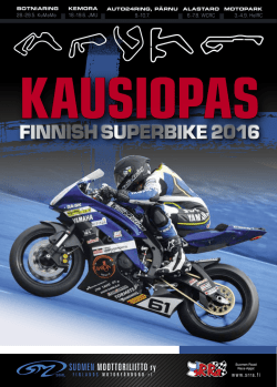 finnish superbike 2016 - Suomen Moottoriliitto