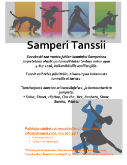 Samperi Tanssii - Savukosken kunta