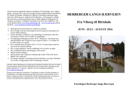 Hirtshals-Viborg-2016-2 - Herberger langs hærvejen