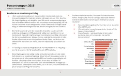 Persontransport 2016 - Svenskt Kvalitetsindex