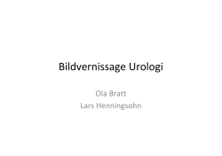 Bildvernissage urologi