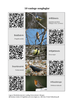 Fuglesongatlas med QR-kodar (nynorsk) pdf