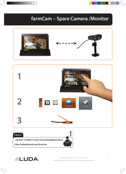 farmCam – Spare Camera /Monitor