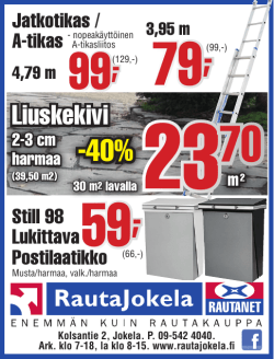 Liuskekivi - Rautajokela