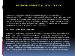 Forestwood Residences @ Lorong Lew lian
