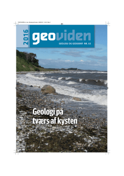 Geologi på tværs af kysten