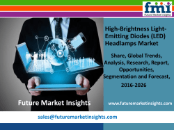 High-Brightness Light-Emitting Diodes (LED) Headlamps Market with Worldwide Industry Analysis to 2026