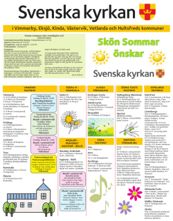 Skön Sommar önskar - Tidningens Annonser