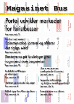 Magasinet Bus - transportweb.dk