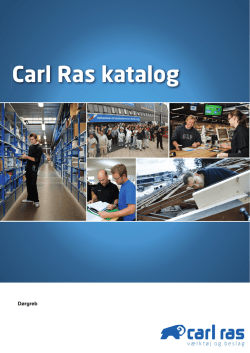 Velkommen til dit Carl Ras katalog