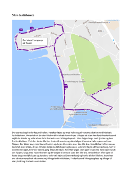 Se 5 km testløbsruten her