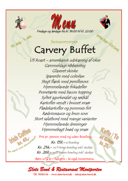 Carvery-Buffet