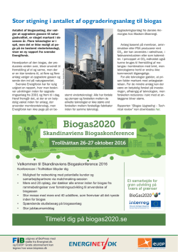 Tilmeld dig på biogas2020.se