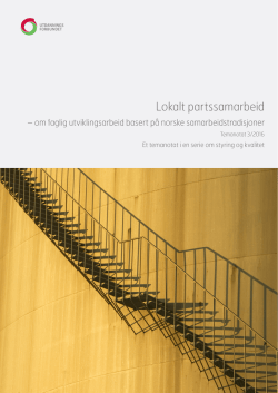 Lokalt partssamarbeid