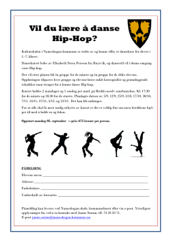 Vil du lære å danse Hip-Hop?